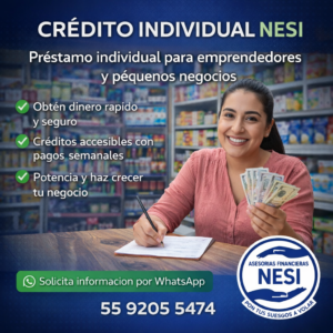 Crédito NESI Individual para pequeños negocios