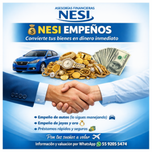 EMPEÑAR Y DESEMPEÑAR CON NESI ES MUY FACIL